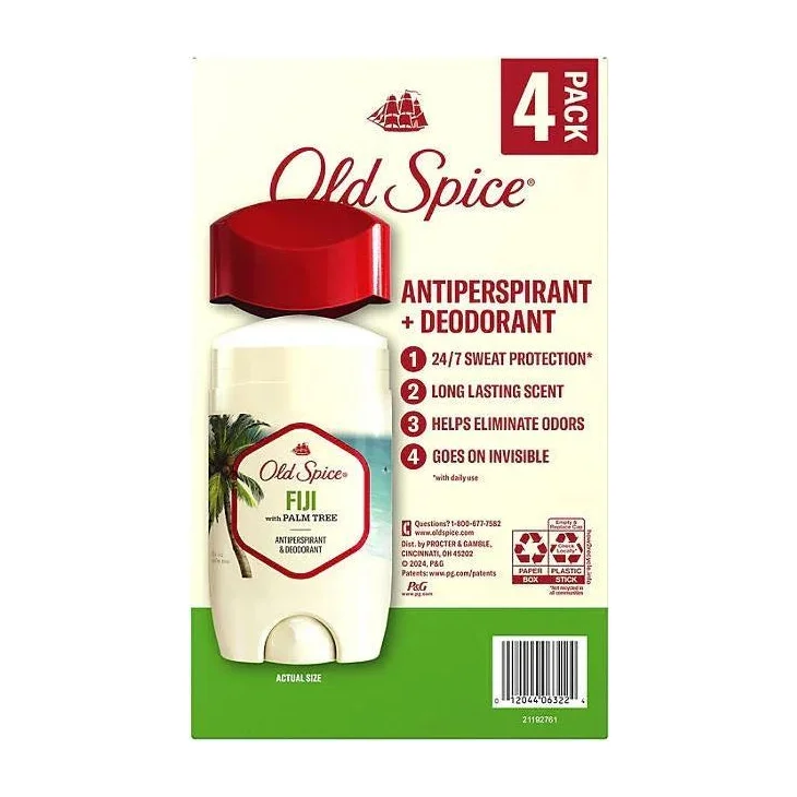Old Spice Fiji Antiperspirant Deodorant in Kenya - 4 Pack