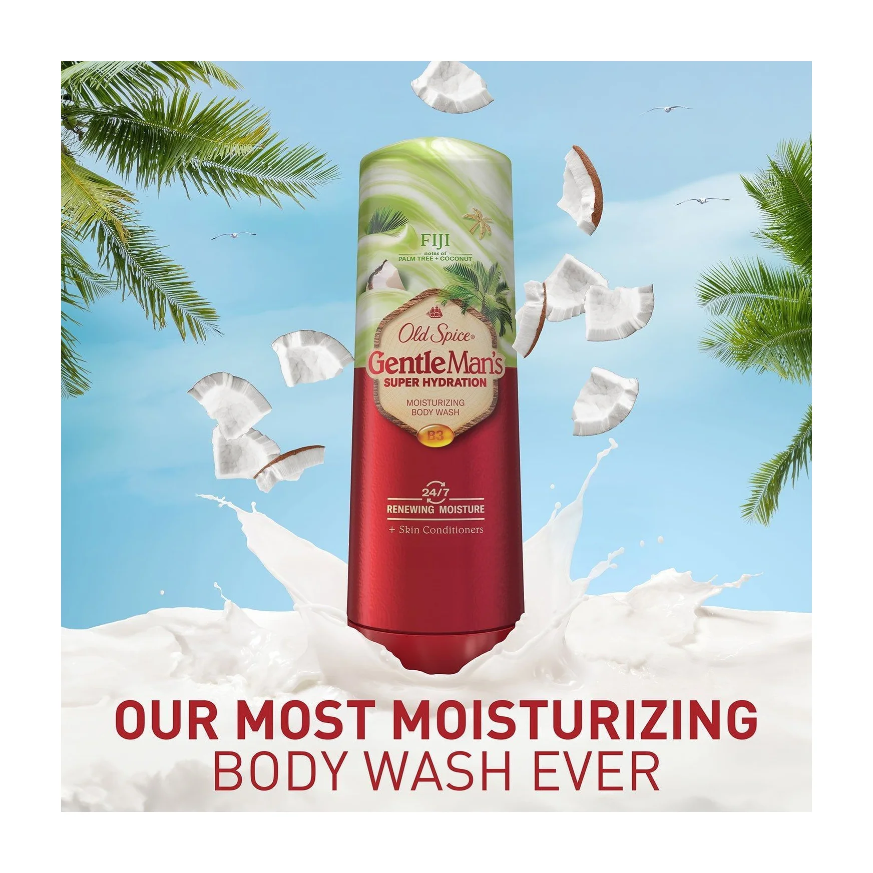 Old Spice Body Wash in Kenya - Gentle Man Super Hydration, 2 Pack