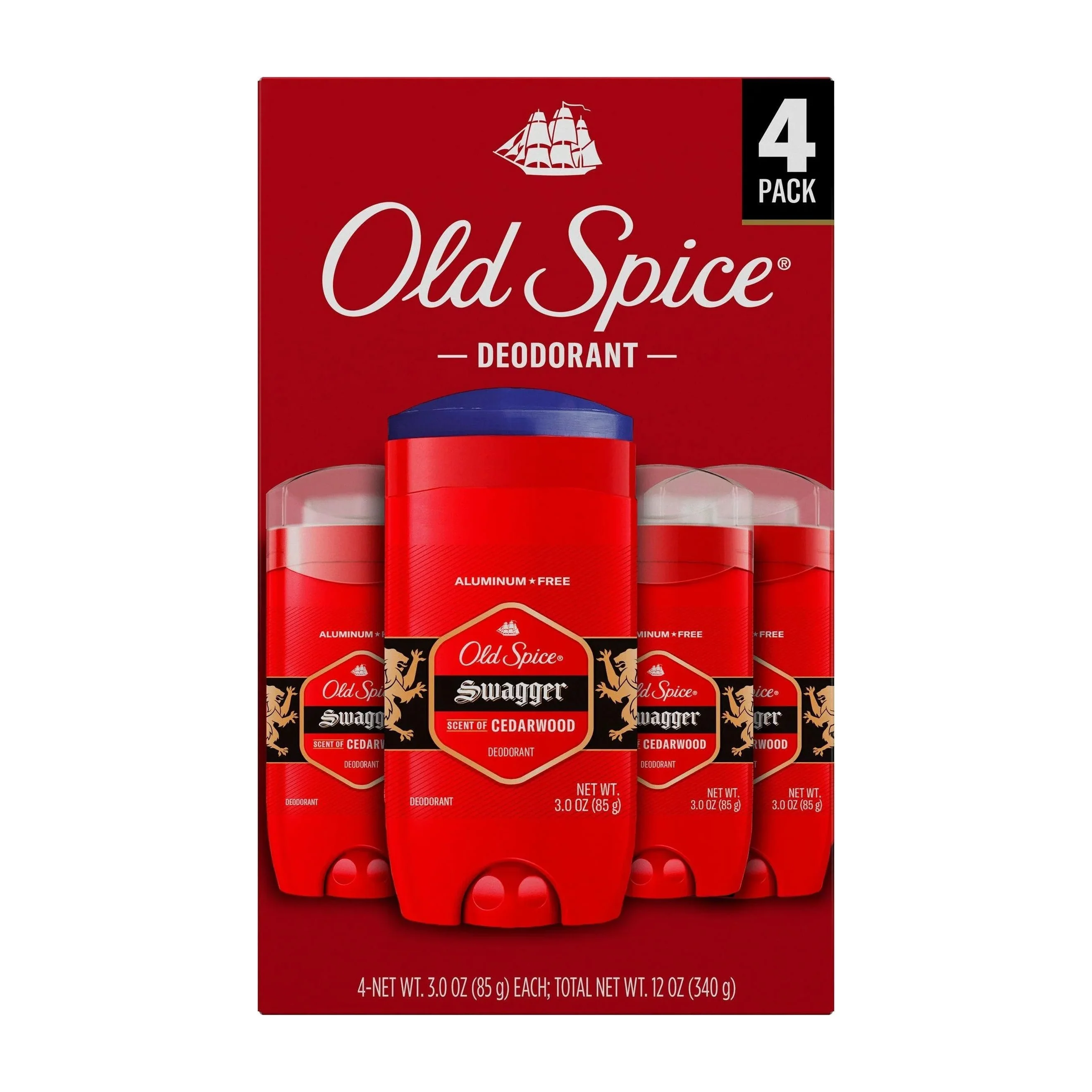 Aluminum Free Deodorant in Kenya - Old Spice Swagger, 4 Pack