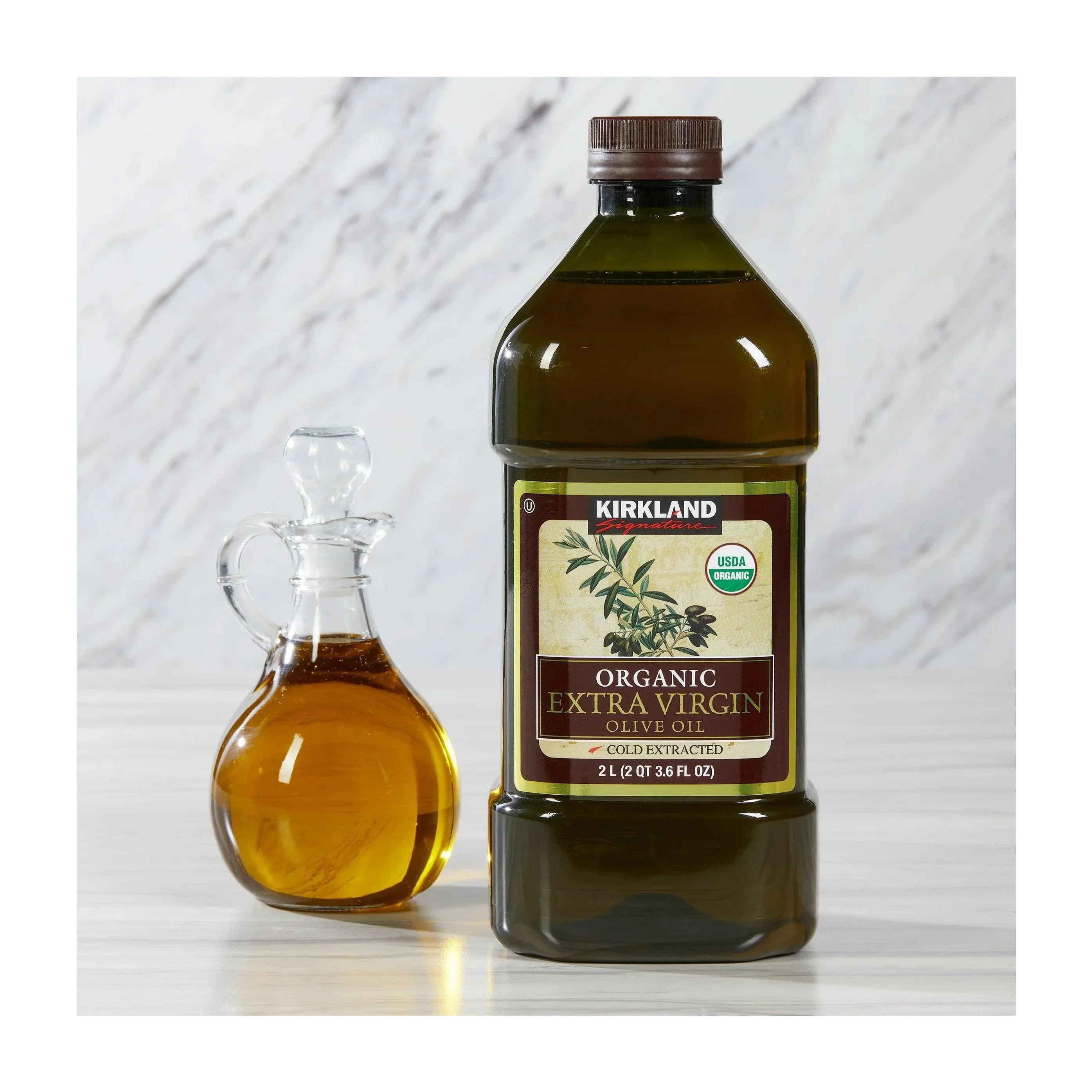 Organic Olive Oil in Kenya - Kirkland Extra Virgin, 2 Litres