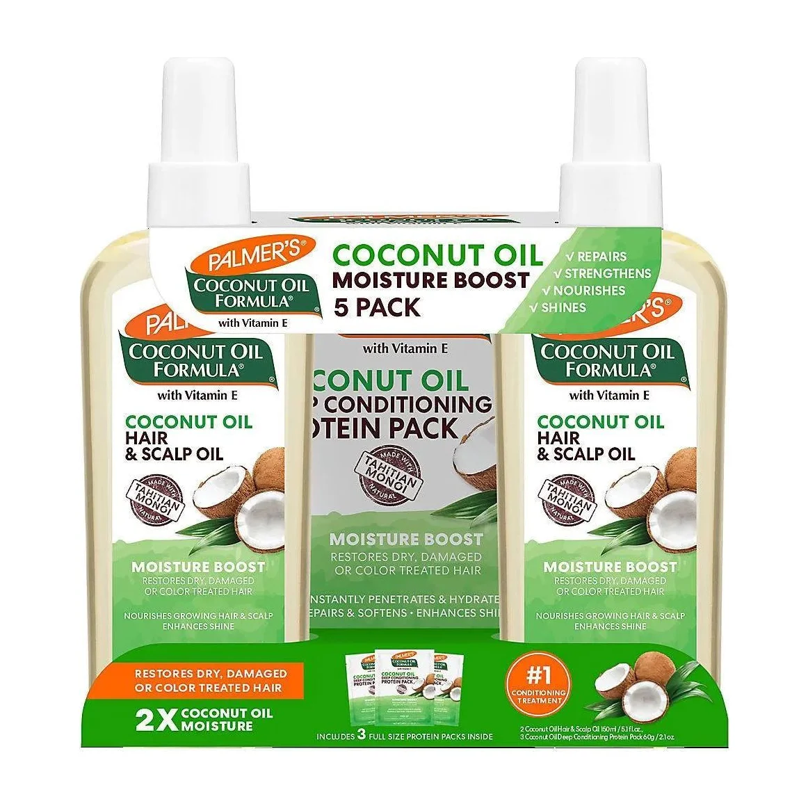 Coconut Oil Hair Set in Kenya - Palmer's Moisture Boost, 5 Piece