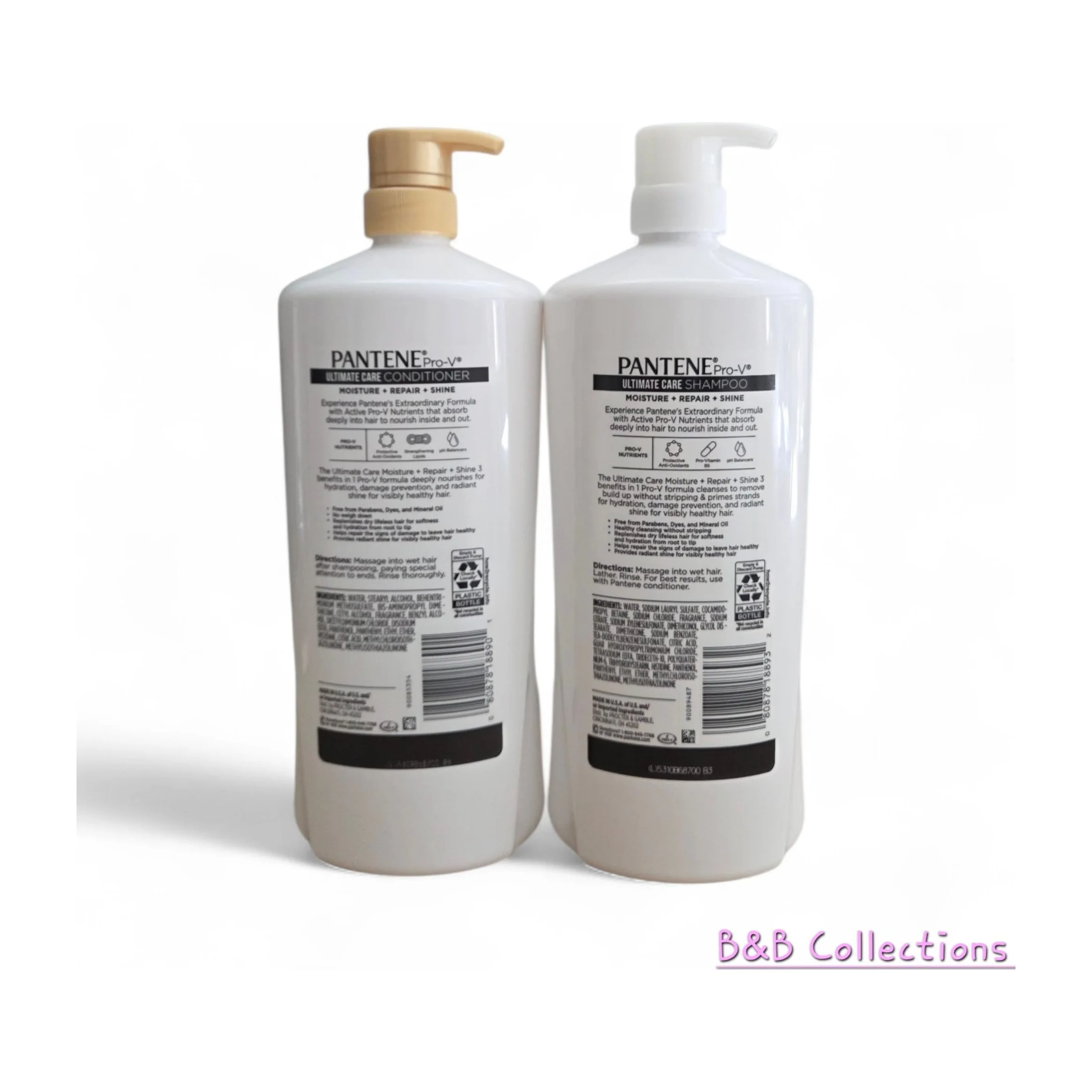 Pantene Pro-V Ultimate Care Shampoo & Conditioner.