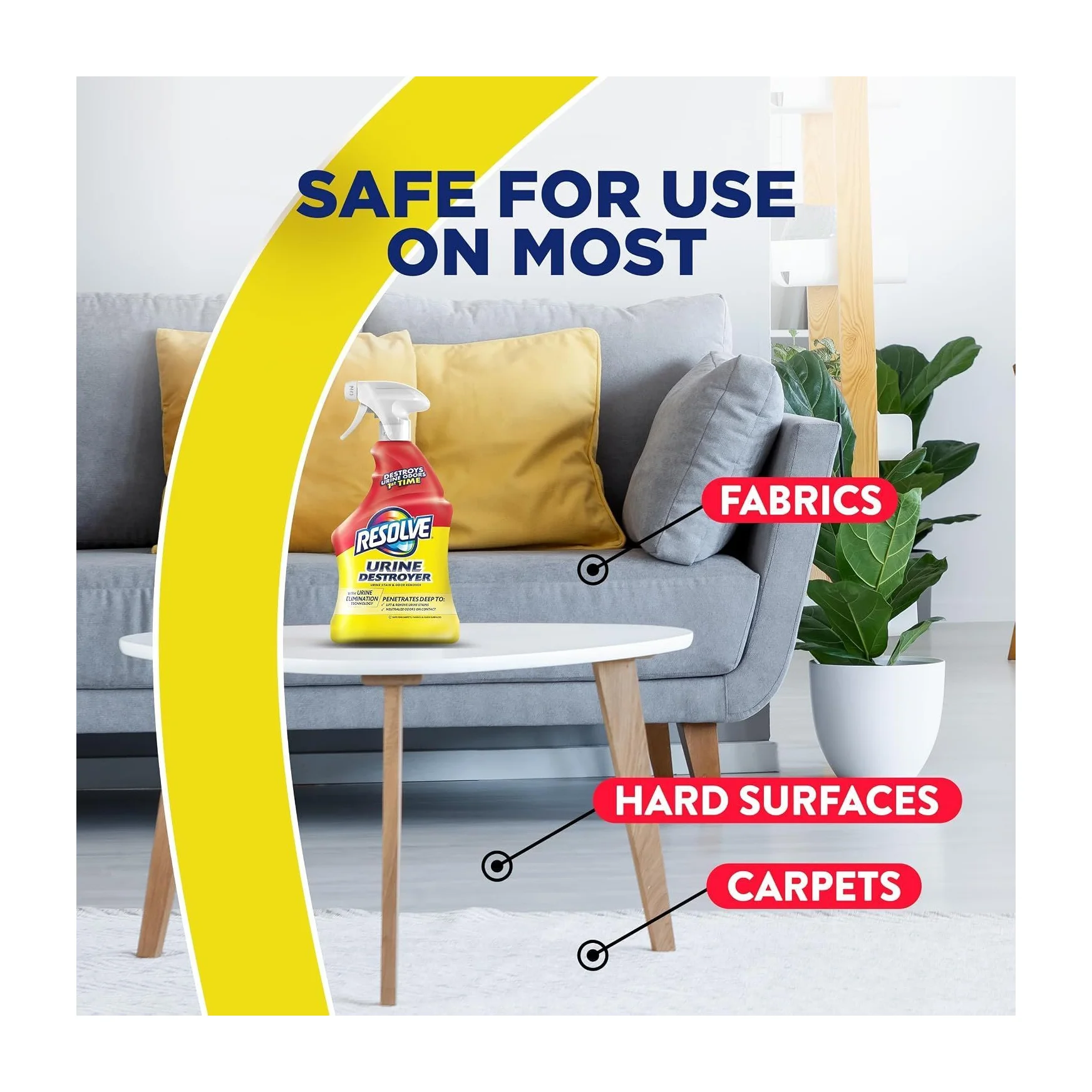 Pet Urine Cleaner Kenya -Resolve Urine Destroyer Spray  Remover