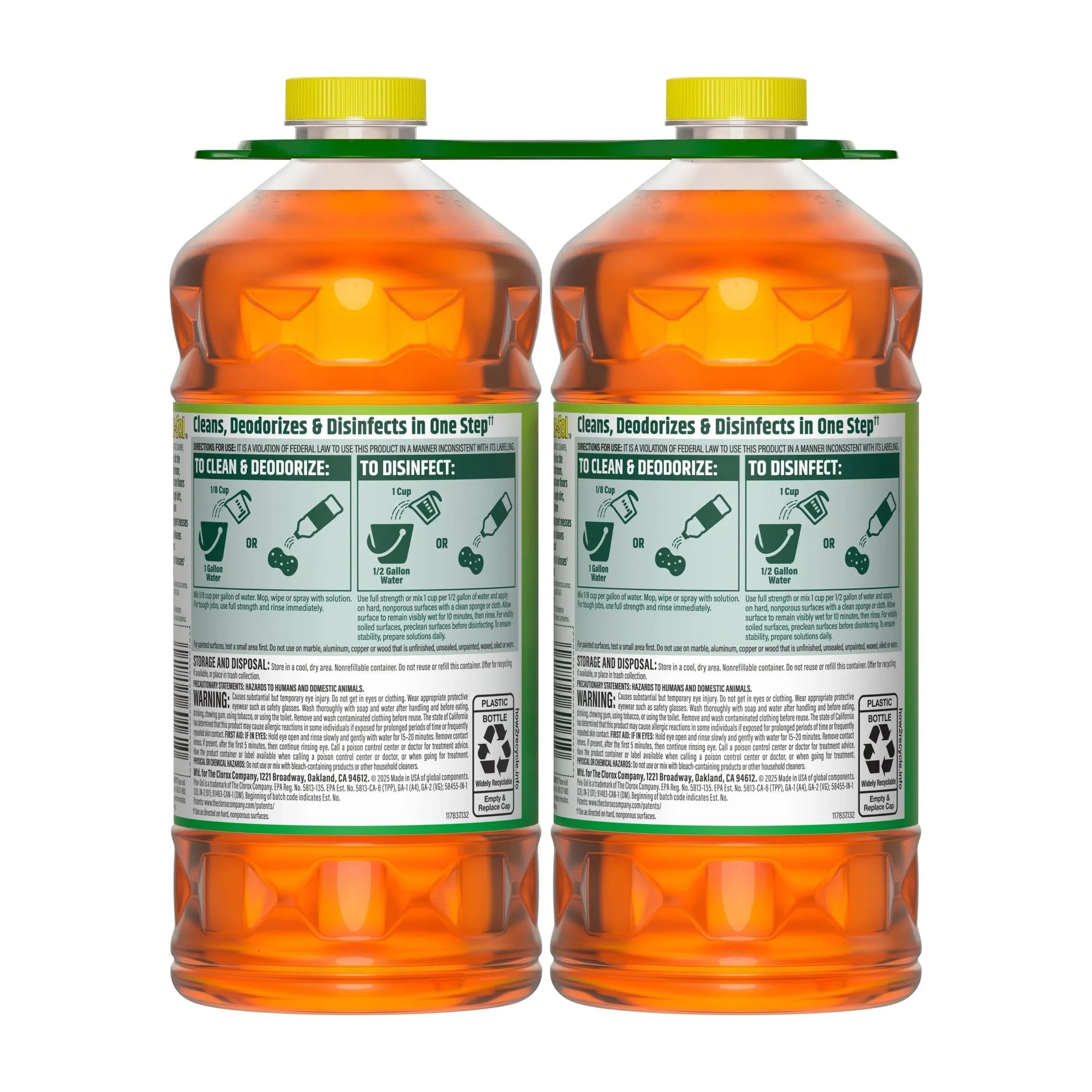 Pine-Sol All Purpose Cleaner Jugs, Pine, (Pack of 2)