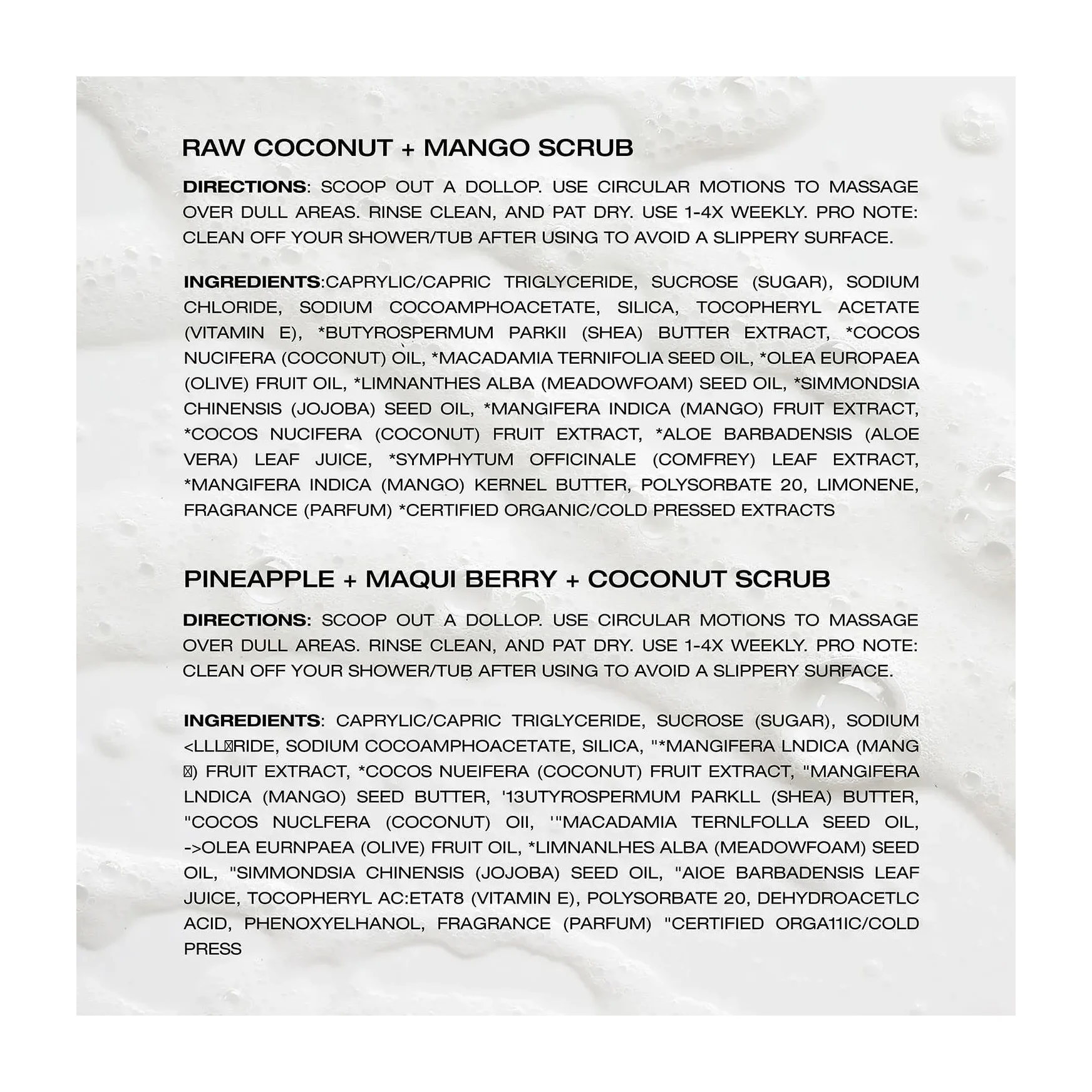 Raw Sugar Exfoliating Scrub Set in Kenya - Natural Body Scrub