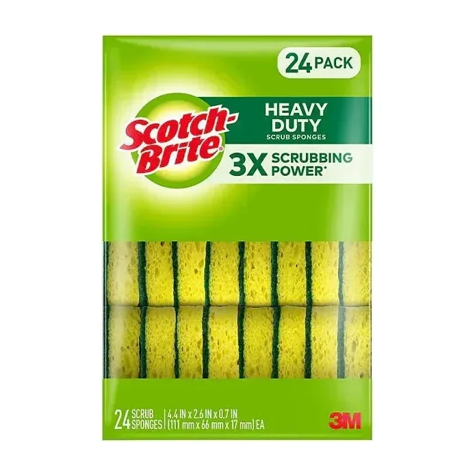 Scotch-Brite Scrub Sponges in Kenya - Heavy Duty 24 Count