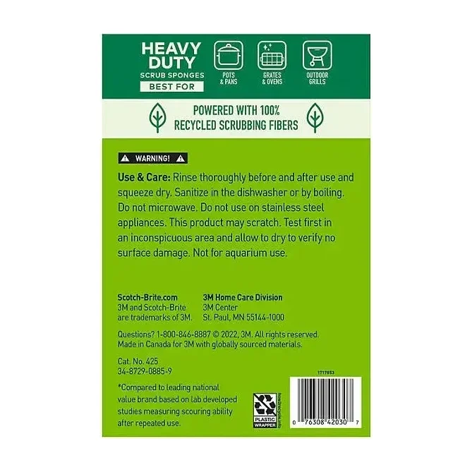 Scotch-Brite Scrub Sponges in Kenya - Heavy Duty 24 Count