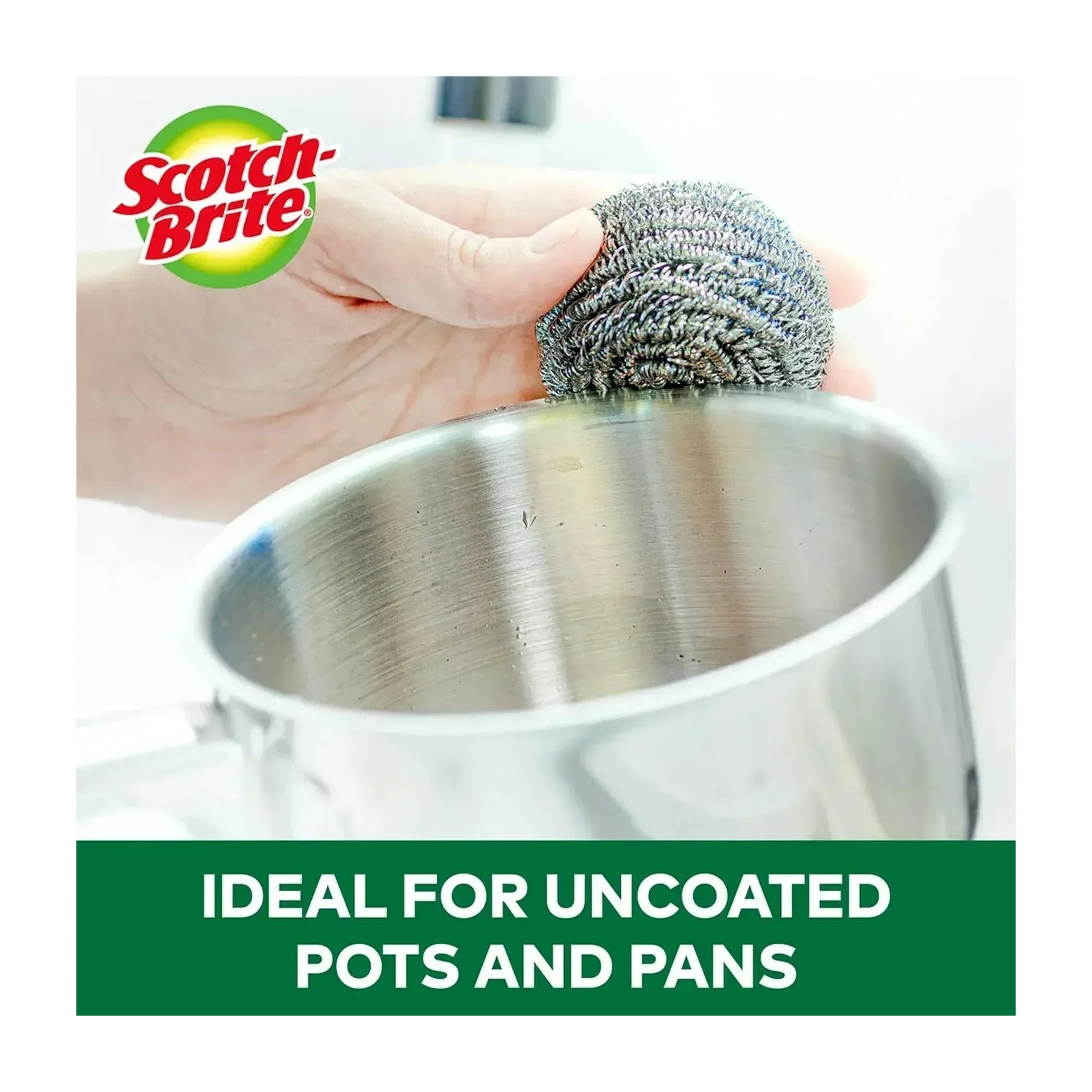 Scotch-Brite Stainless Steel Scrubbers in Kenya - 16 Pack