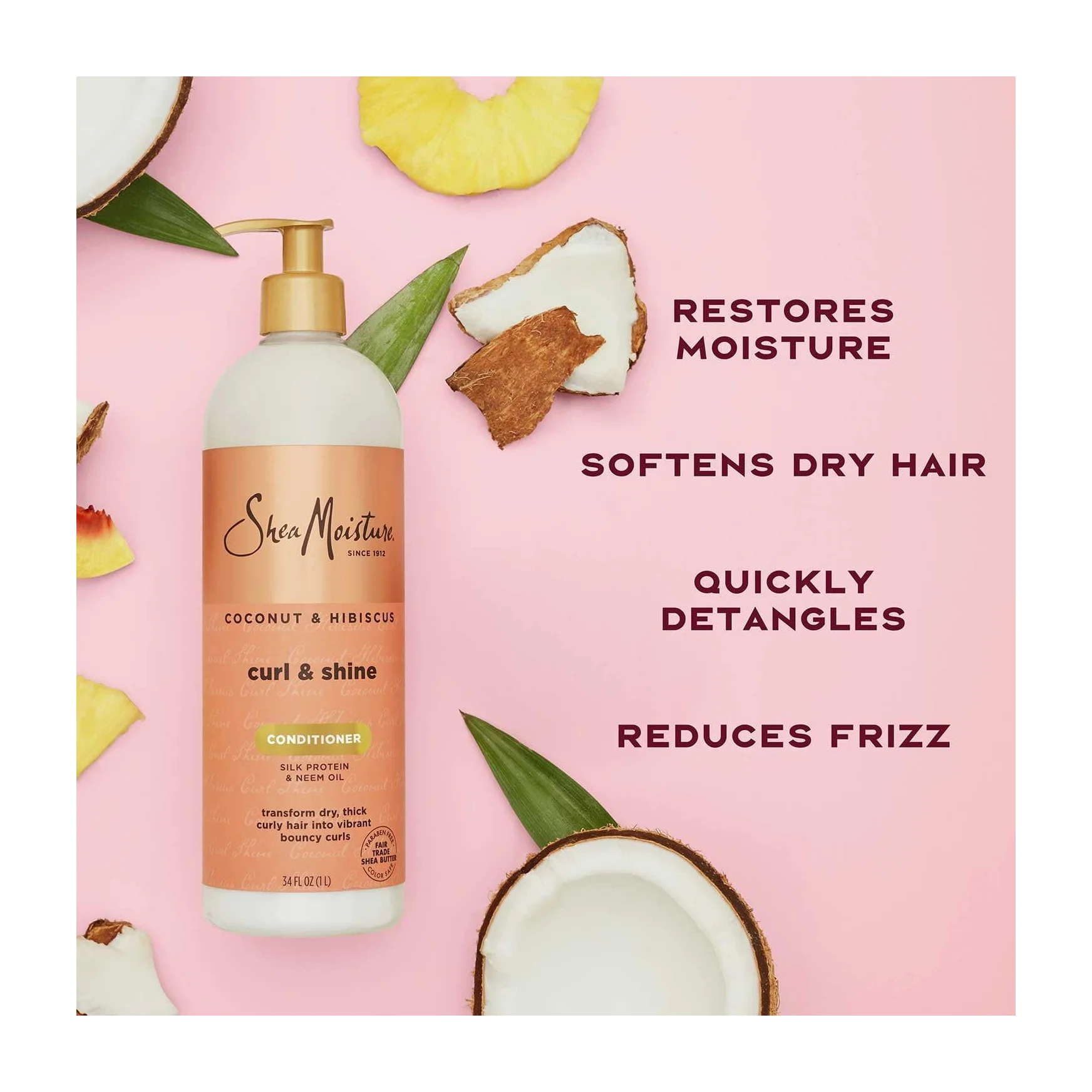 Moisture Conditioner in Kenya - SheaMoisture Coconut and Hibiscus
