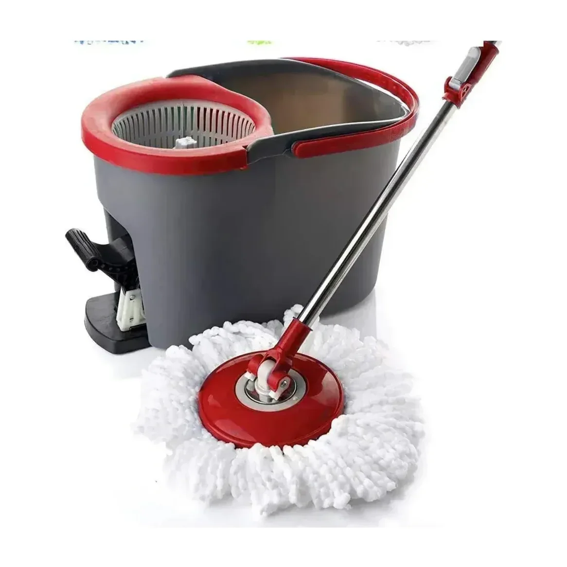 Simpli Spin Mop with Foot Pedal and 3 Refill Heads