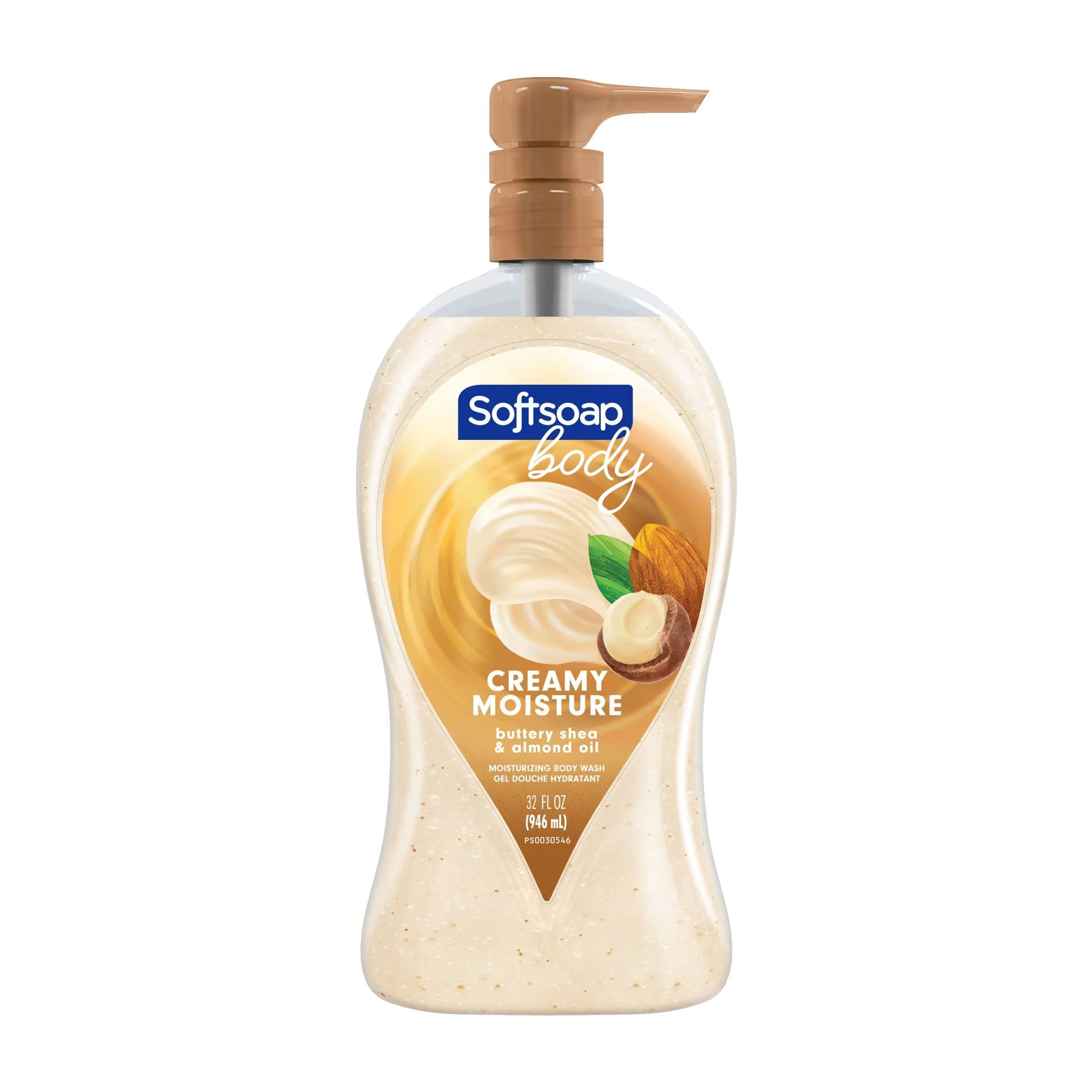 Softsoap Moisturizing Body Wash, Shea & Almond Oil (2-Pack)