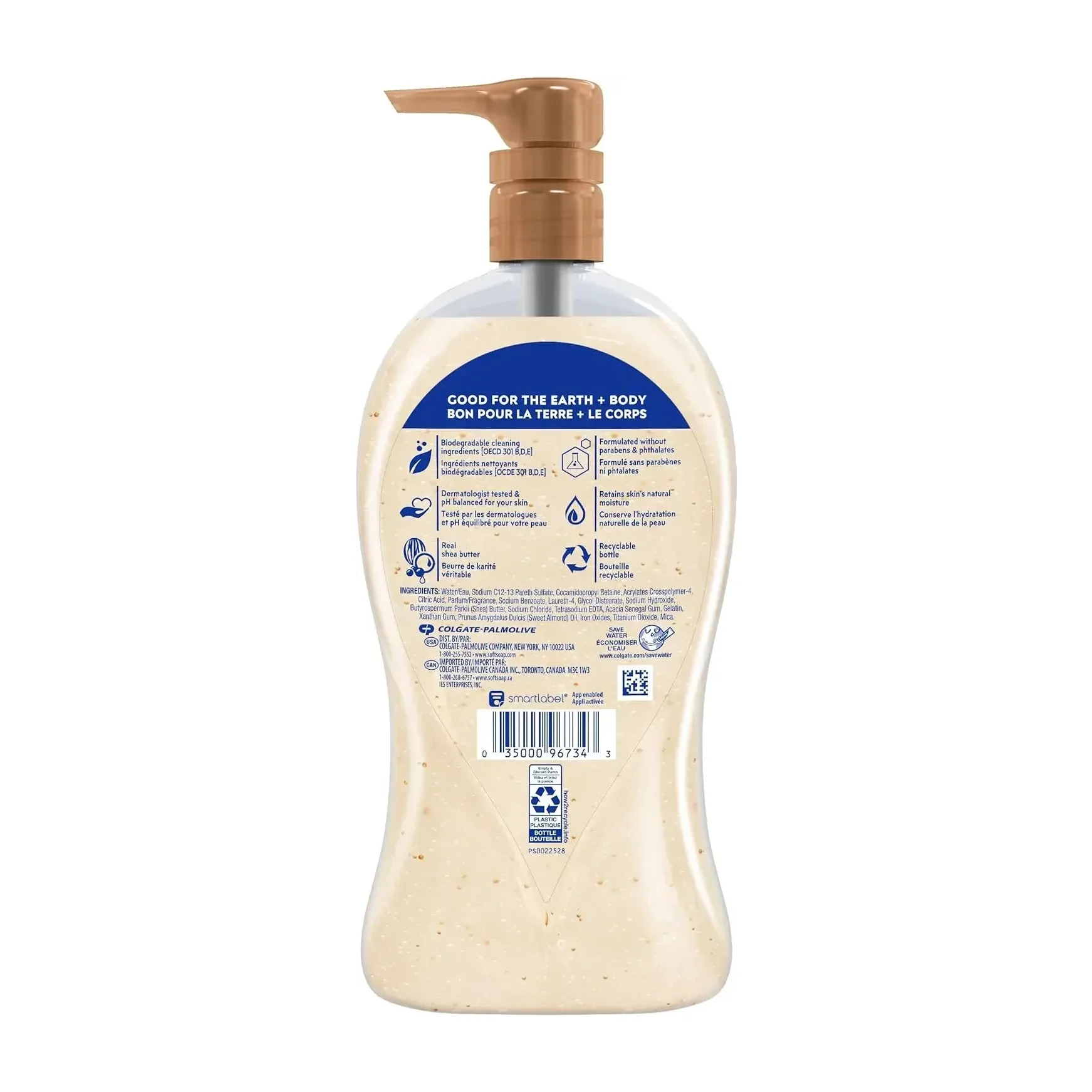 Softsoap Moisturizing Body Wash, Shea & Almond Oil (2-Pack)