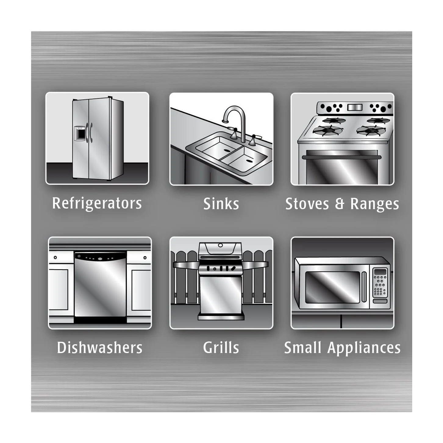 Stainless Steel Cleaner in Kenya - Weiman Appliance Polish, 3 Pack