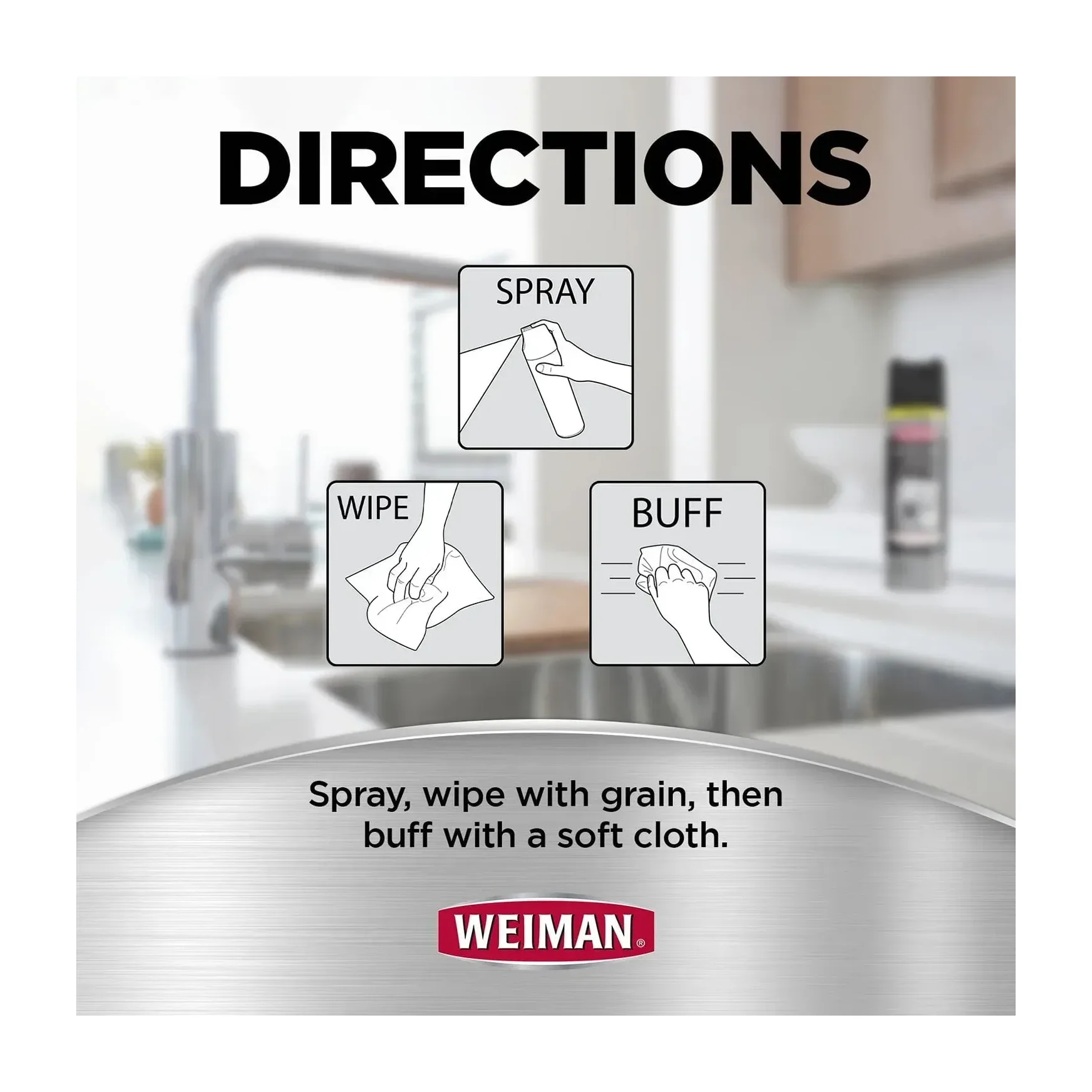 Stainless Steel Cleaner in Kenya - Weiman Appliance Polish, 3 Pack