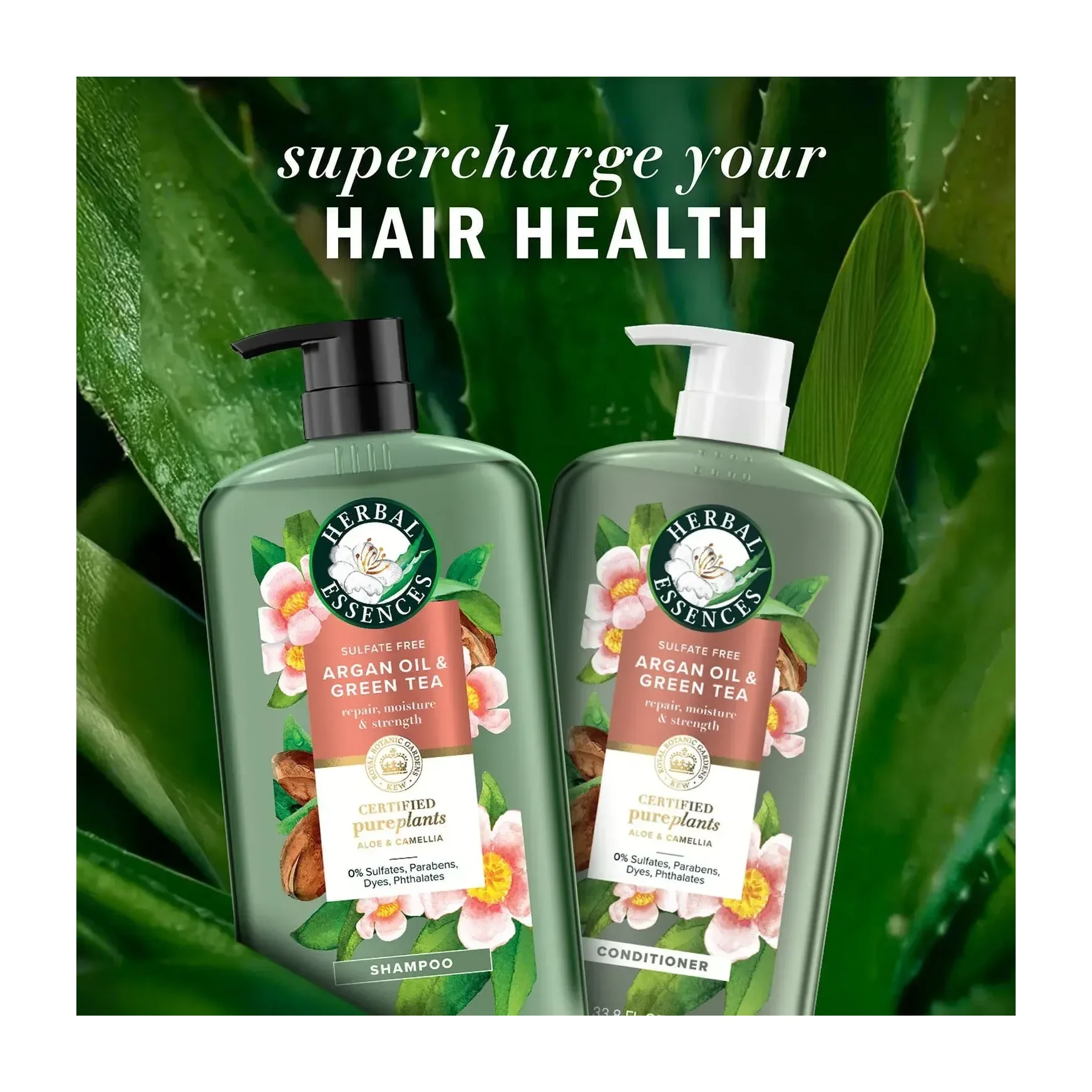 Sulfate-Free Shampoo in Kenya - Herbal Essences Argan Oil and Aloe, 2 Pack