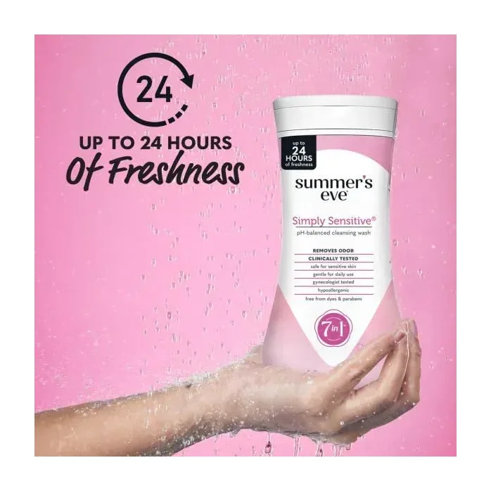 Summer's Eve Simply Sensitive Cleansing Wash in Kenya - 2 Pack