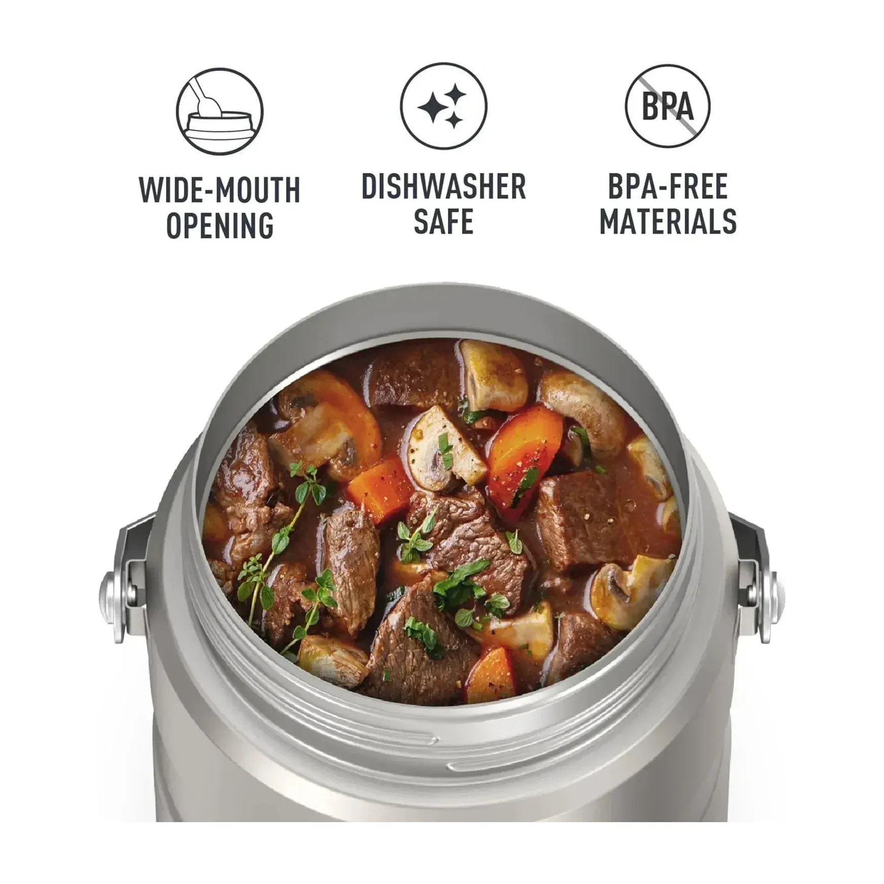 Vacuum Insulated Food Jar in Kenya - THERMOS Stainless King