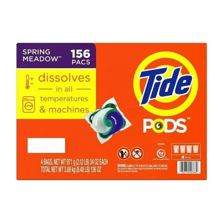 Tide PODS Laundry Detergent Pacs in Kenya - Spring Meadow 156 ct