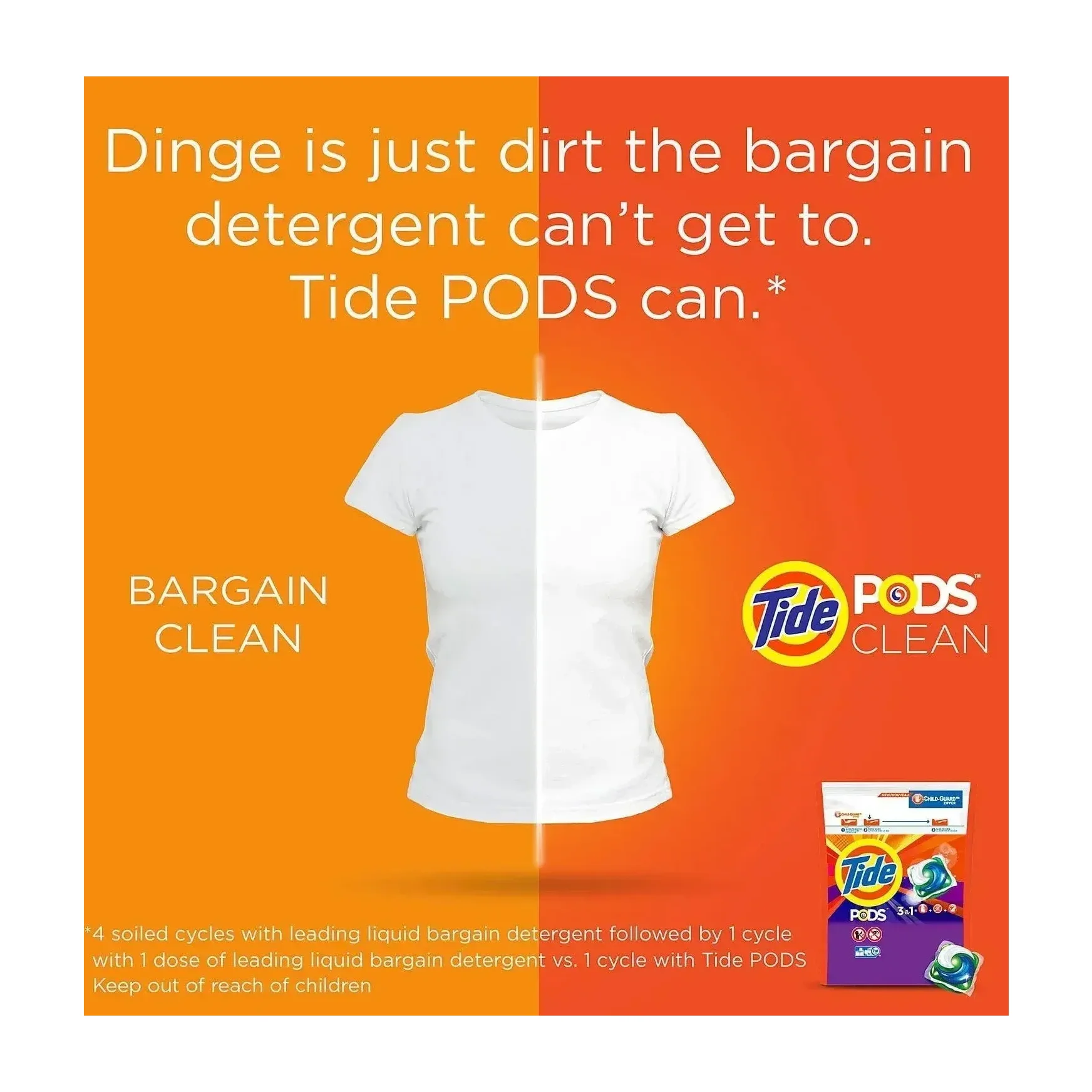 Tide PODS Laundry Detergent Pacs in Kenya - Spring Meadow 156 ct