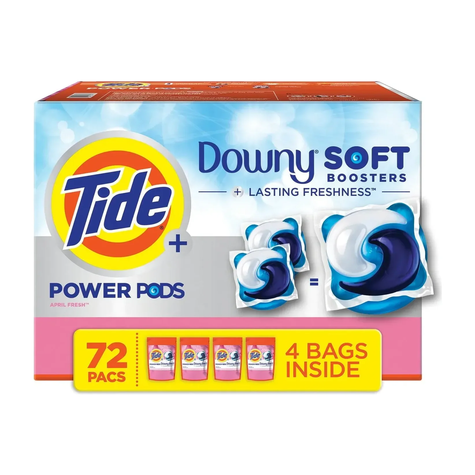 Tide PODS with Downy Soft Boosters, April Fresh Scent
