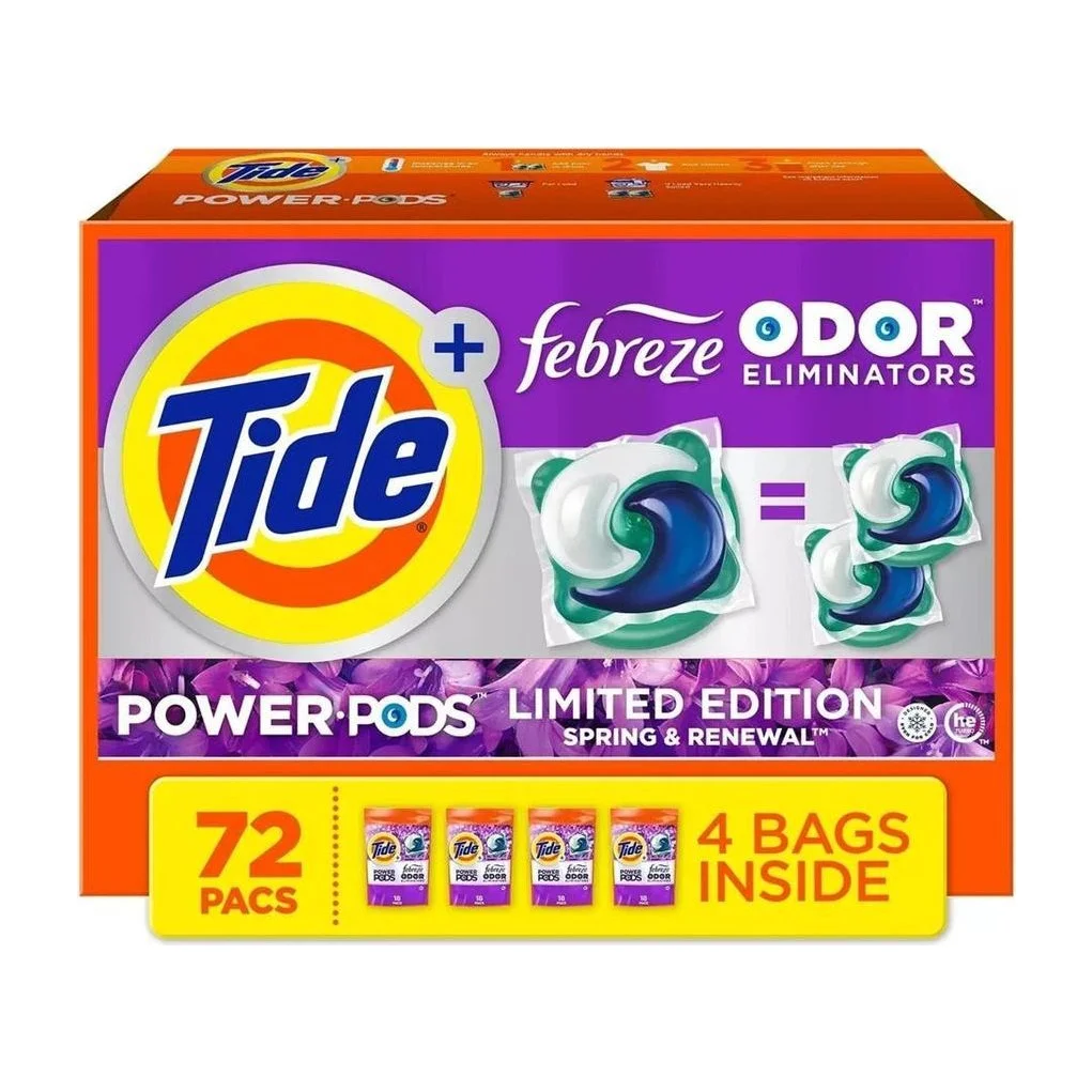 Tide PODS with Febreze Odor Eliminator Detergent