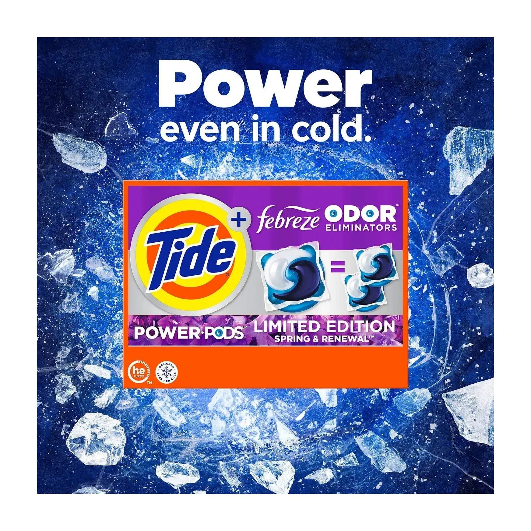 Tide PODS with Febreze Odor Eliminator Detergent