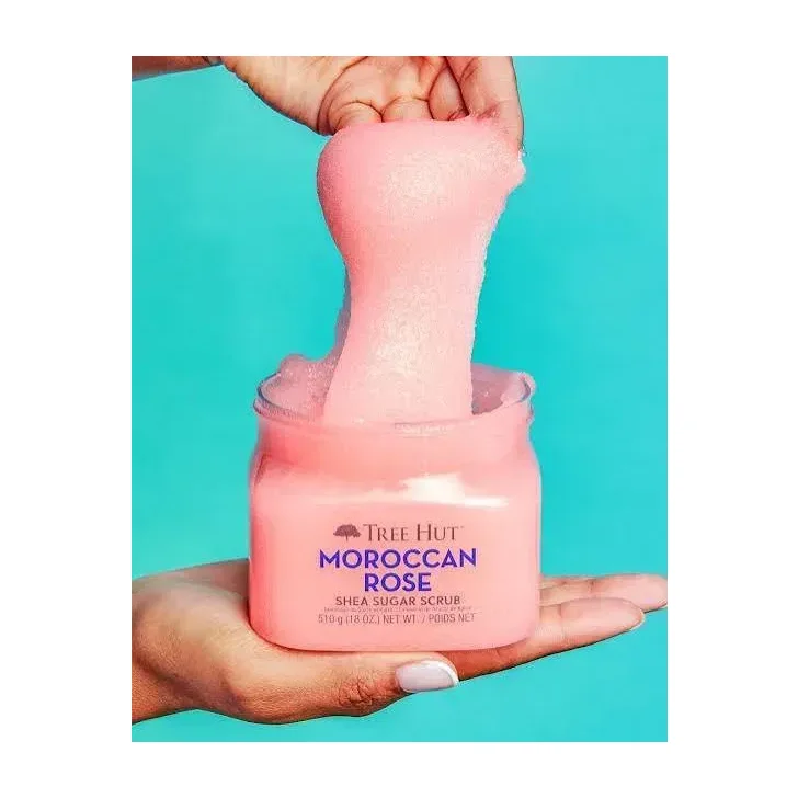 Shea Sugar Body Scrub |Shop Tree Hut in Nairobi  (Moroccan Rose)