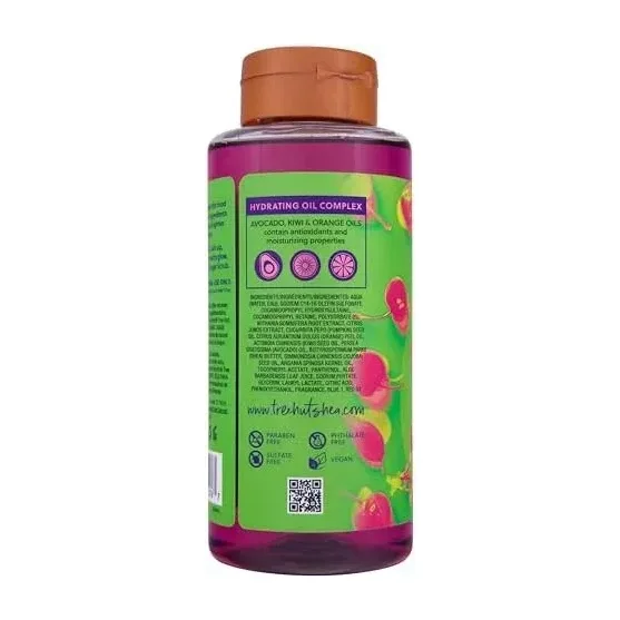 Tree Hut Cherry Rave Foaming Body Wash