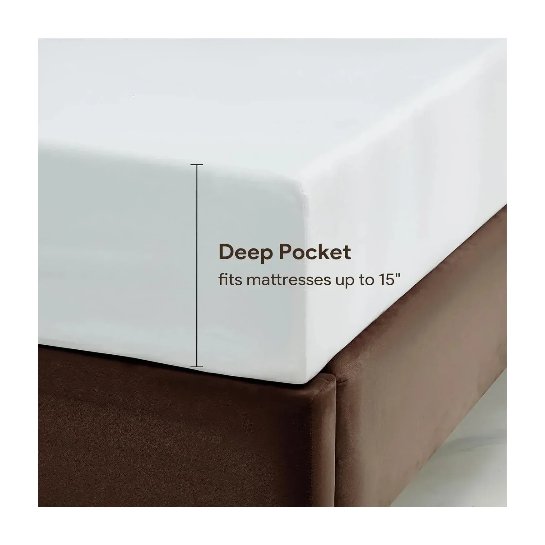 Welspun White Fitted Sheets in Kenya - Pack of 6 Twin