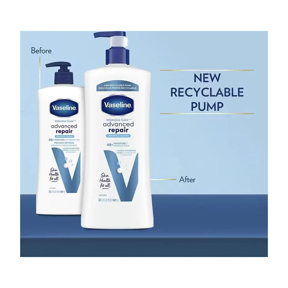Vaseline Intensive Care Advanced Repair Unscented Body Lotion