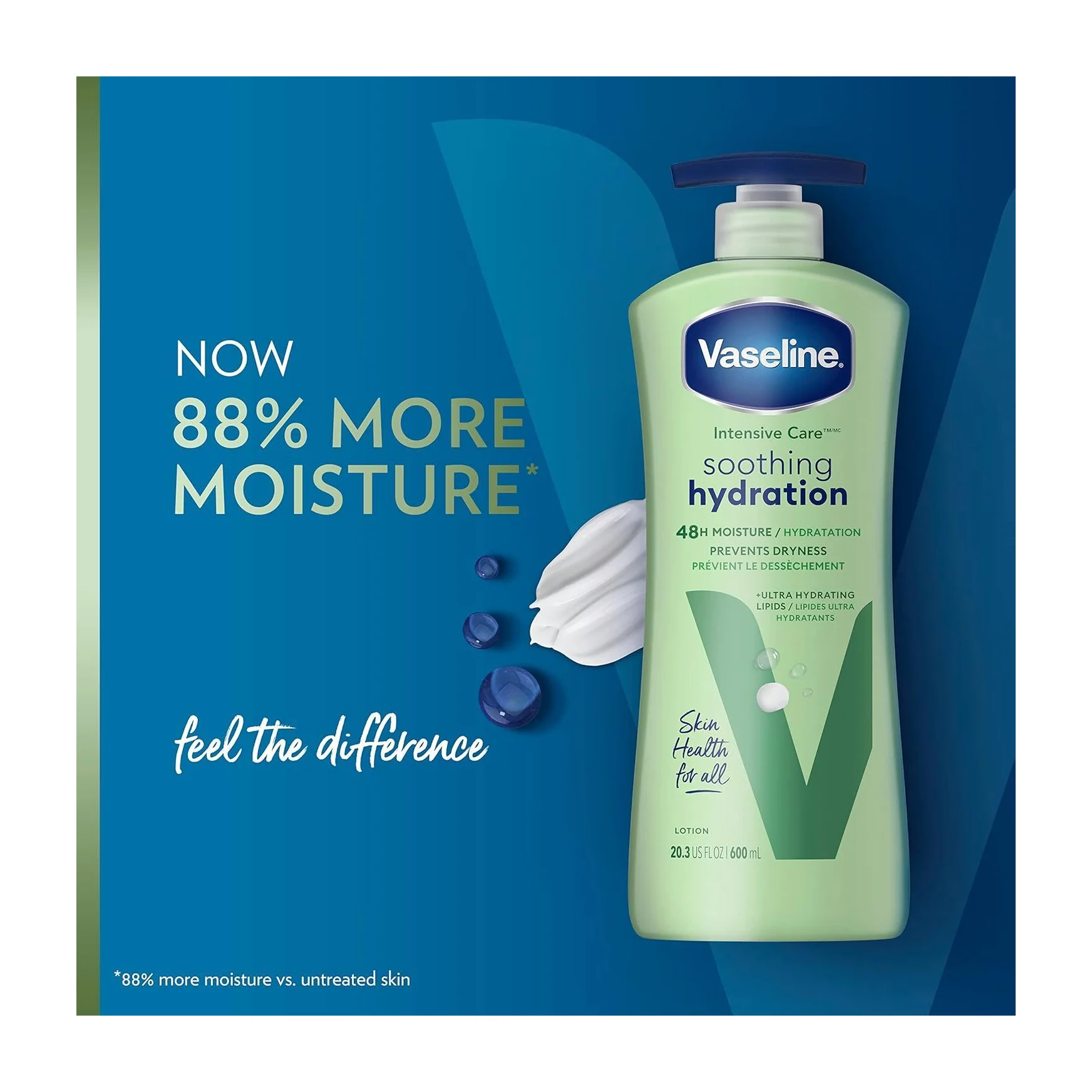 Body Lotion for Dry Skin in Kenya - Vaseline Intensive Care, 3 Pack