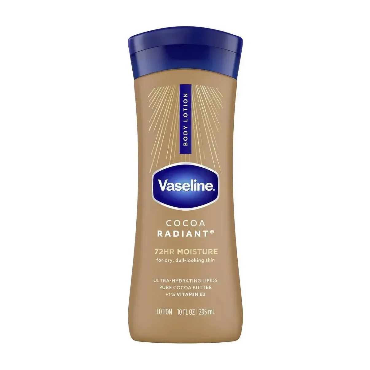 Vaseline Intensive Care Cocoa Radiant Body Lotion, 2 pk