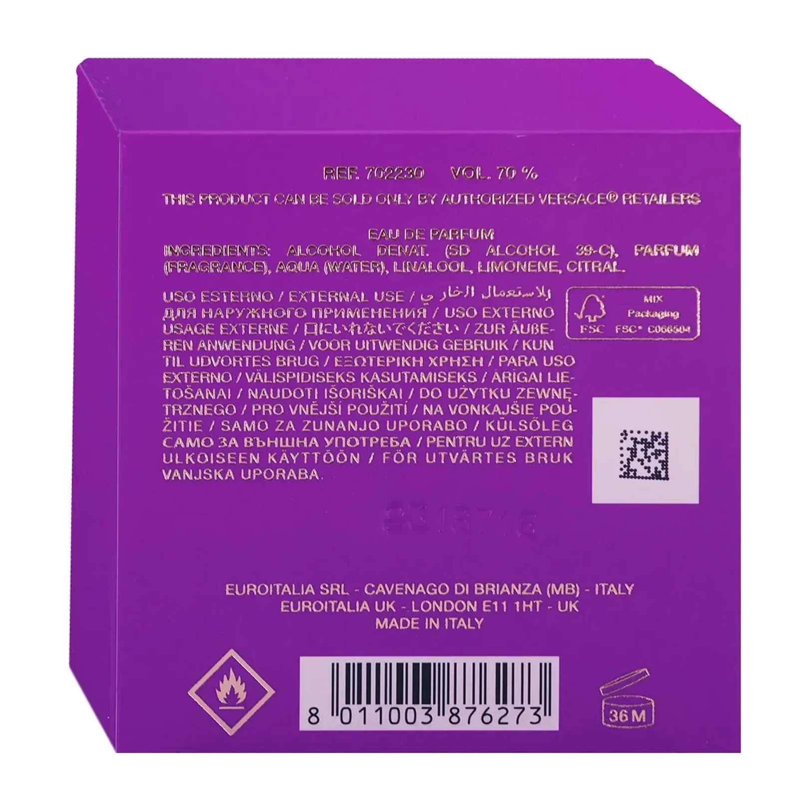 Versace Dylan Purple Eau de Parfum