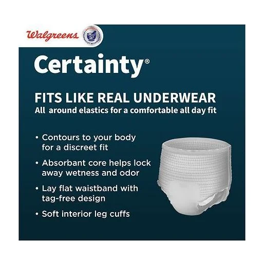 Mens Protective Underwear in Kenya - Certainty XXL 12 Count
