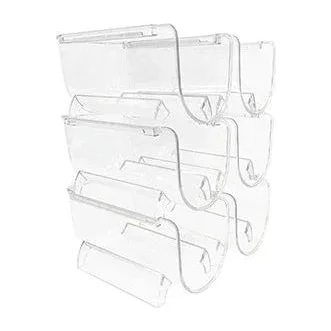 3 Tier Wine Rack and Water Bottle Organizer Storage Rack