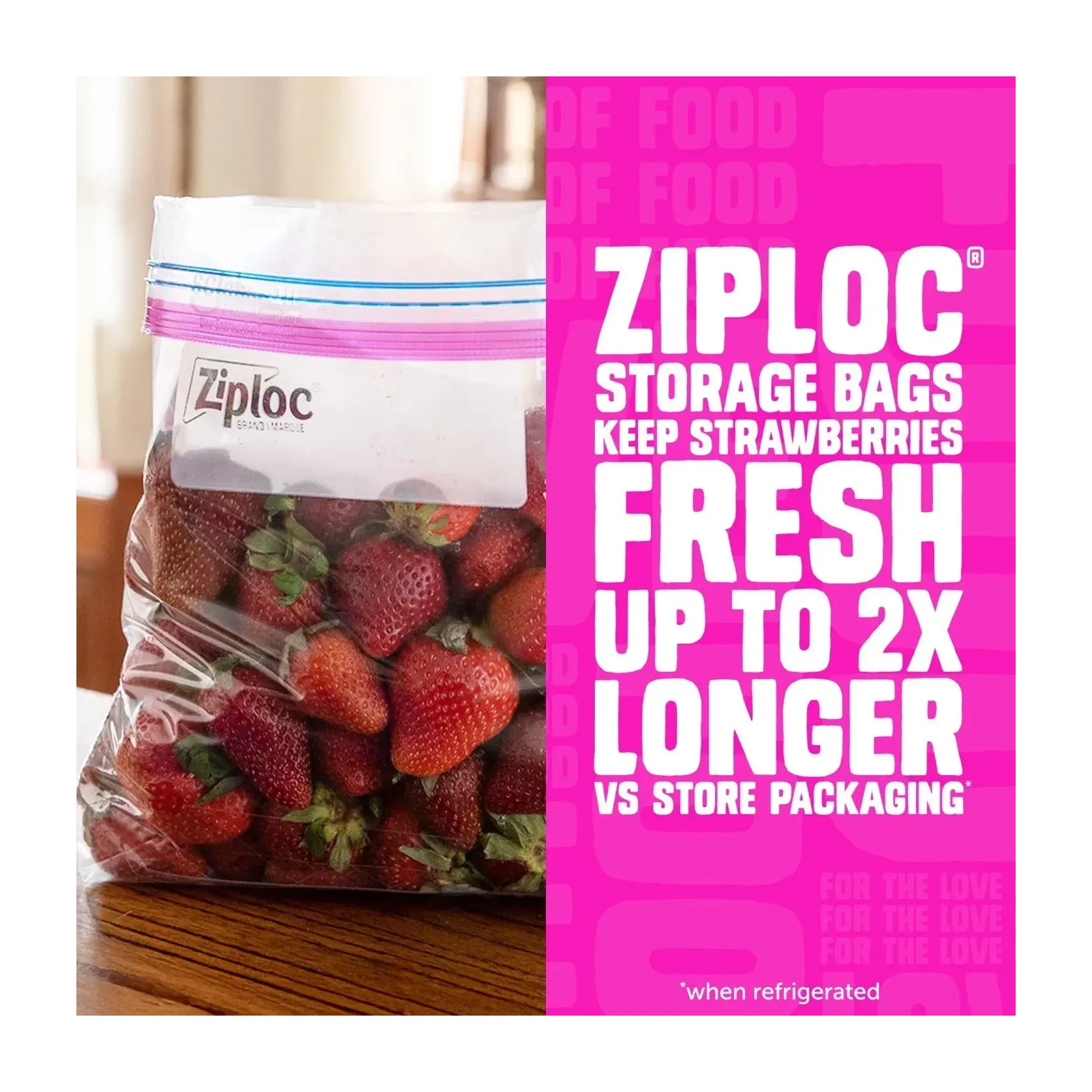 Ziploc Seal Top Quart Freezer Bags, 216 Count